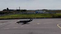 WATCH: Private jet lands at Ireland West Airport Knock - could it be Oasis?