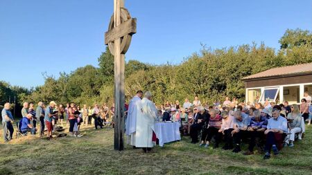 Local Notes: Glorious weather for annual Mass on historic Mayo island