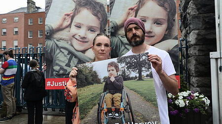 More than 1,000 people take to streets of Dublin for Harvey Morrison