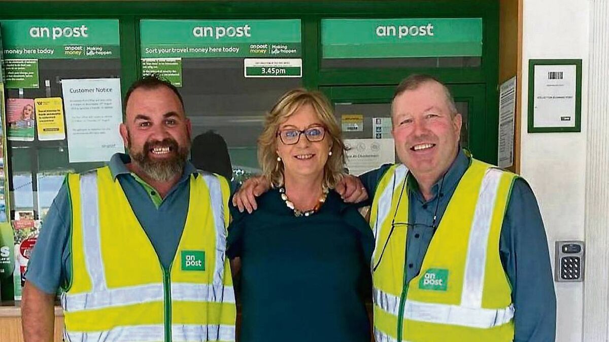 Best of luck: Recent post office retirement in Enniscrone