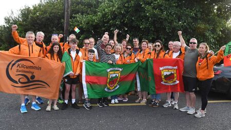 Carol completes unique swimming feat