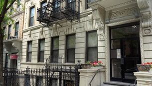 <p>The home at 140th Street in New York City where Joseph Gavan lived with his siblings. </p>