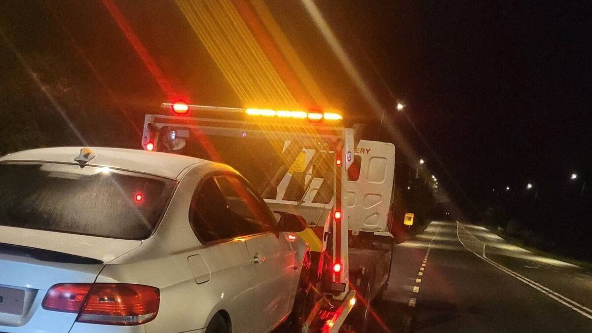 Motorist arrested and charged after performing doughnuts on busy Mayo road