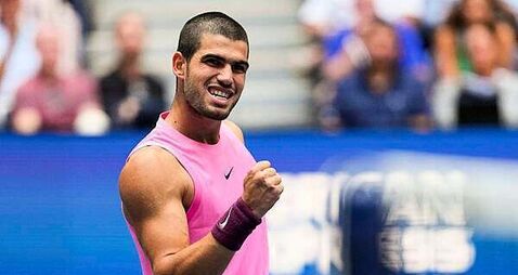 Carlos Alcaraz confidently sees off Jiri Lehecka to reach US Open semi-finals