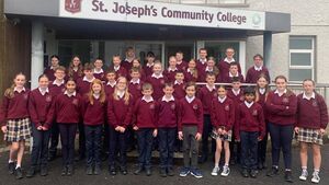 Local Notes: First Year students at St Joseph's Community College, Charlestown for 2025/2026.