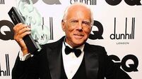 Ralph Lauren and Morgan Freeman among stars to pay tribute to Giorgio Armani