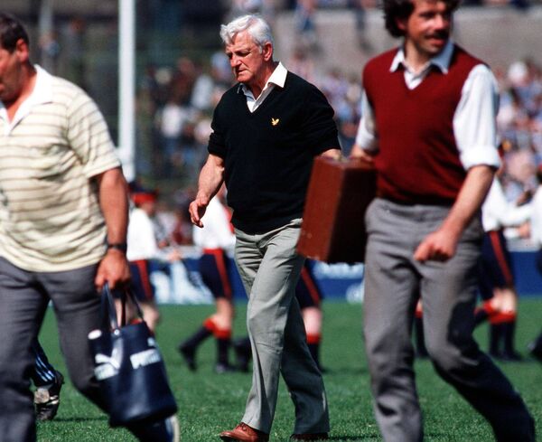 The arrival of Kevin Heffernan, centre, changed Dublin football forever. Picture: INPHO/Billy Stickland