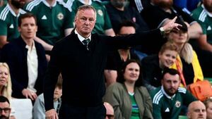 Michael O’Neill excited by Northern Ireland’s ‘big step up’ against Germany Michael O’Neill excited by Northern Ireland’s ‘big step up’ against Germany