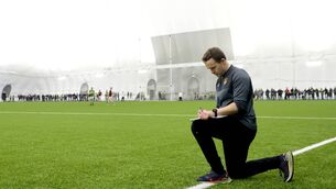 <p>Andy Moran's first competitive match in charge of Mayo will be in the FBD League after it was revealed the pre season competition is set to return for 2026.	Picture: INPHO/James Crombie</p>