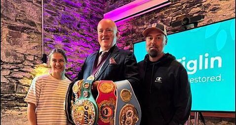 Katie Taylor and her new husband make first public appearance in Ireland