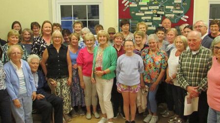 Local Notes: Ballyglass Needles and Yarns Group launch fabulous wall hanging.