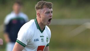 <p>Ballaghaderreen attacker Kuba Callaghan has lit up the Mayo SFC and tops the scoring charts.	Picture: David Farrell Photography </p>