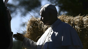 Pope Leo displays calmness and confidence