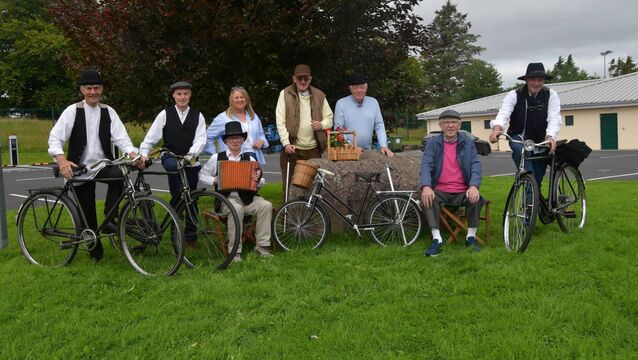 Mayo cyclists hop on high nellies for charity event Mayo cyclists hop on high nellies for charity event