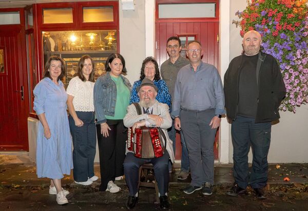 AND NOW... The Aughamore set dancers and Paddy Joe Tighe were pictured recently by Adam Kaczmarek. AND NOW... The Aughamore set dancers and Paddy Joe Tighe were pictured recently by Adam Kaczmarek.