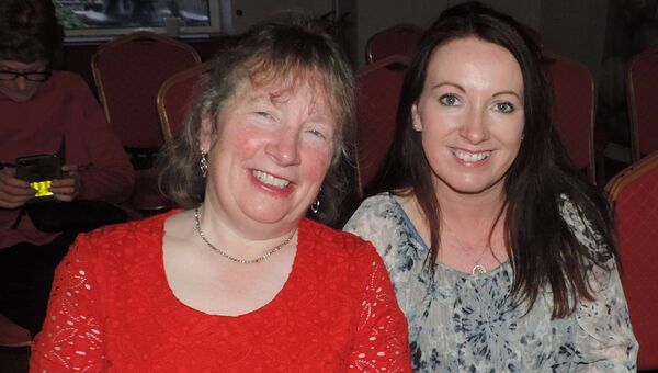 At a recent function in Kilmovee Community were from June Kilkenny and Susan Regan. Pic James Hunt.