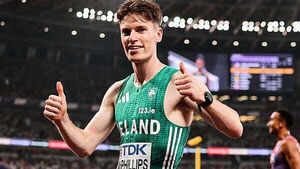 World Athletics Championships: Cian McPhillips into 800m final after winning semi-final World Athletics Championships: Cian McPhillips into 800m final after winning semi-final