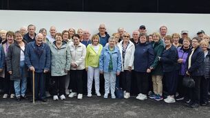 <p>The Cooneal Community Group travelled to Donegal recently for their annual trip. They had a very enjoyable few days visiting the Castle and Railway Museum in Donegal, the Ulster American Folk Park in Omagh, the Glencar Waterfall in Leitrim and a trip to Enniskillen. </p>