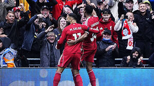 Liverpool overcome nerves to edge out Everton in Merseyside derby Liverpool overcome nerves to edge out Everton in Merseyside derby