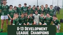 Local Notes: Charlestown Sarsfields U13s romp to Development League victory.