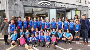 <p>Congratulations to the pupils of Foxford National School who competed in the East Mayo NS cross country championships held in Swinford last Thursday, September 25. They are seen proudly sporting new singlets which were kindly sponsored by Foxford Pharmacy. </p>