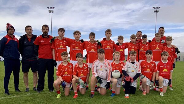 The Ballintubber U13 team and mentors that lost out to Ardnaree in the recent Division 1 final played in COE Bekan. Picture by Tom Quinn
