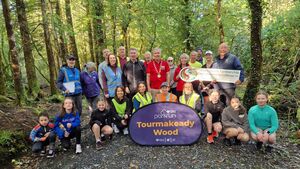Tourmakeady Wood Parkrun marks a sunny celebration