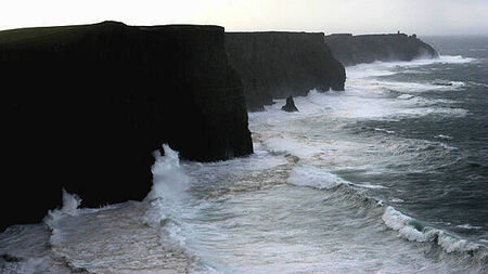 Student (20) fell to death at Cliffs of Moher when slipping at edge of 'huge puddle'