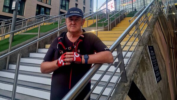 Mayo native braves rain and wind for epic walk