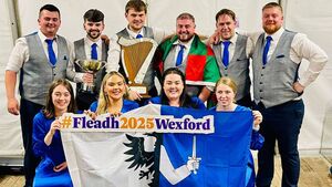 Award-winning céilí band for Gurteen show