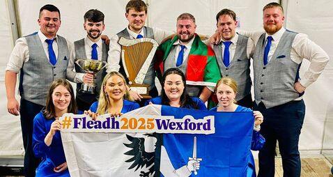 Award-winning céilí band for Gurteen show