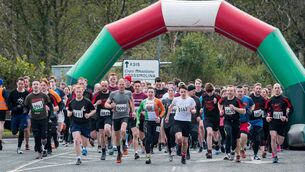 <p>Participants in the Mayo Mud Run in Moygownagh in 2019. Picture: James Wright Photography</p>