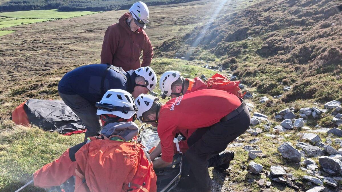 Woman assisted after injury on Croagh Patrick