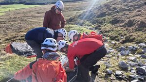 Woman assisted after injury on Croagh Patrick