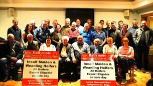 <p>The Western Simmental Club Committee, with Club members and associates of the Upcoming sale at Ballymote Mart, celebrated its launch in Murphy's Hotel, Tubbercurry. This hugely popular Heifer sale has thrived for the past three decades and will continue to do so.</p>