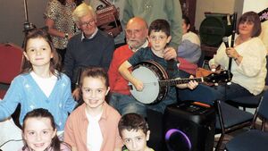 Local Notes: Musicians who took part in the Kilmovee Culture Night.
