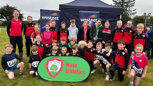 <p>Members of Swinford AC which was the host club for the Mayo Even Ages, Senior and Masters Cross Country Championships which tok place on Mellett's Hill on Sunday, September 28.</p>