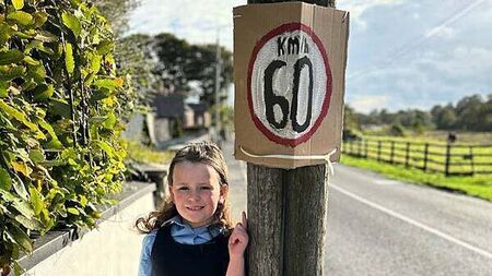 Schoolgirl 'scared' to cycle in Co Meath pleads for speed signage
