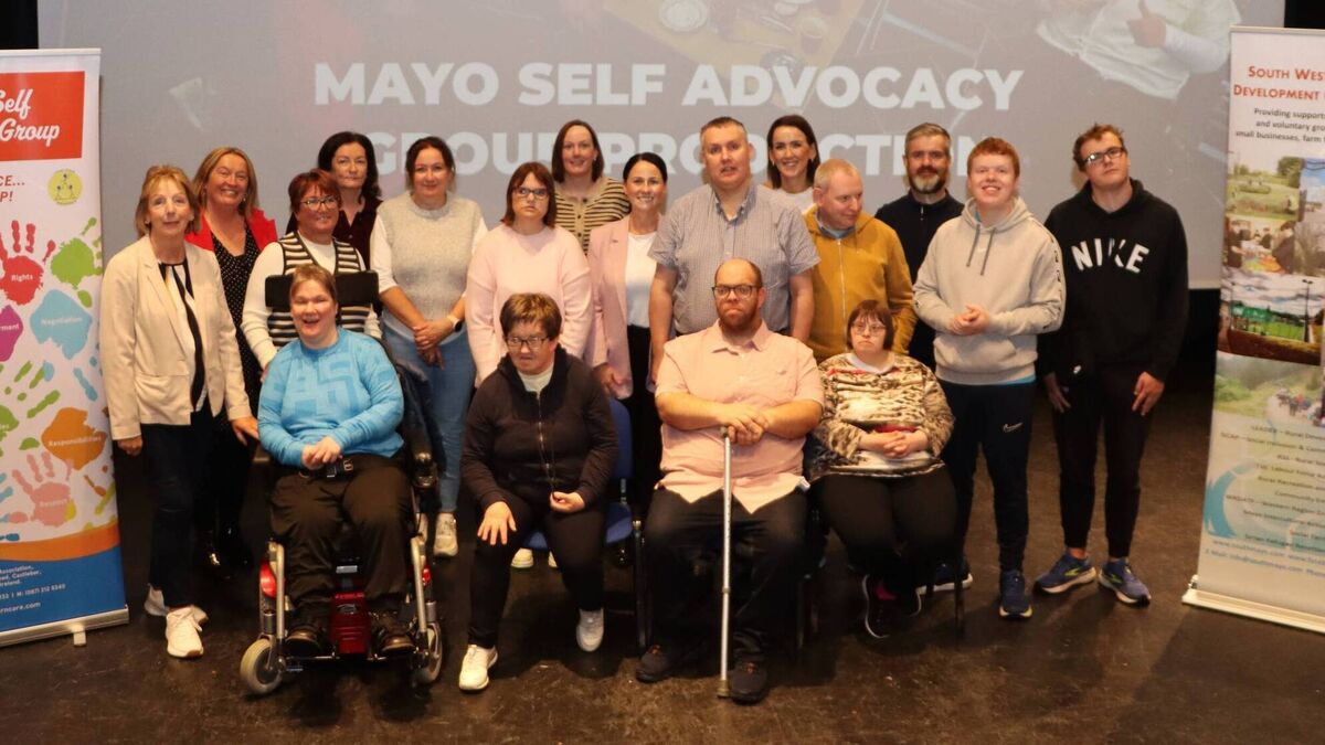Local Notes: The cast of 'It and Me' at the Civic Centre, Belmullet.