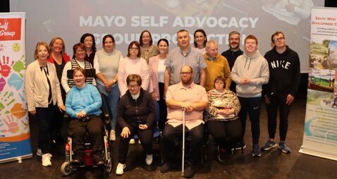 Local Notes: The cast of 'It and Me' at the Civic Centre, Belmullet.
