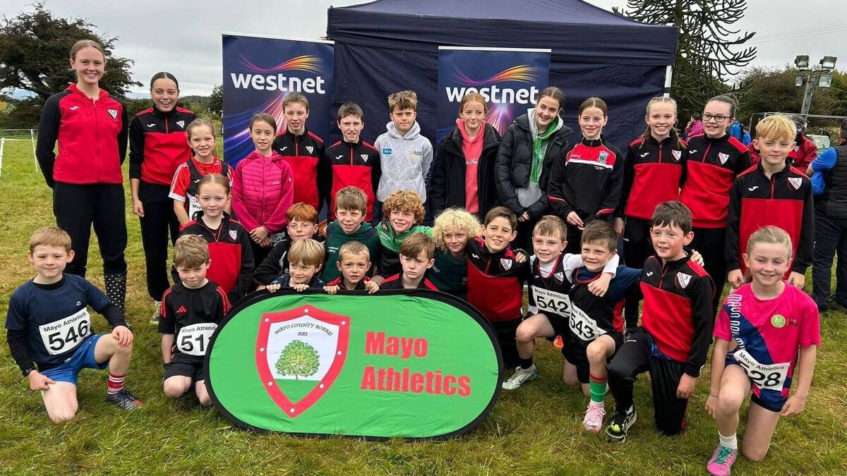Local Notes: Swinford AC participated in the Mayo Cross Country event at Mellett's Hill, Swinford.
