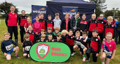 Local Notes: Swinford AC participated in the Mayo Cross Country event at Mellett's Hill, Swinford.