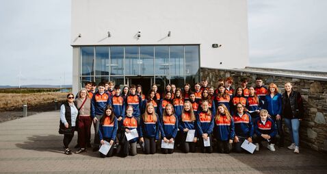 Local students enjoy visit to Oweninny Windfarm Centre