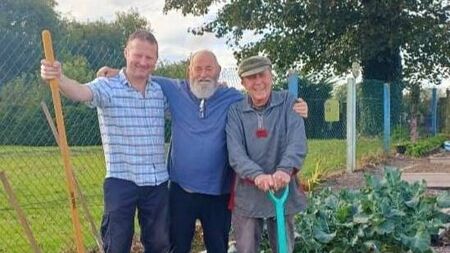 Local Notes: Dedicated volunteers at Charlestown Organic Community Garden prepare the gardens for the onset of winter.
