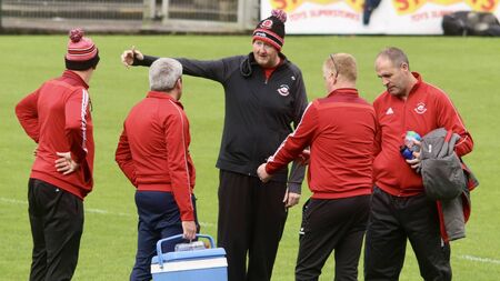 Local Notes: Ballintubber selectors discuss tactics during U16D Shield final.