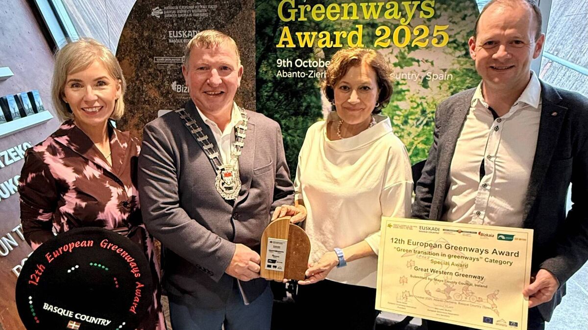 Major European award for Great Western Greenway