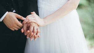 <p>The couple are wished a long and happy life together.</p>