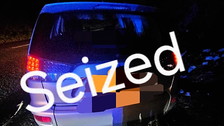 Driver who was five times over limit tried to drive through checkpoint