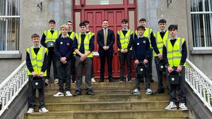 Generous local students hold fundraiser to help Tidy Towns following devastating robbery Generous local students hold fundraiser to help Tidy Towns following devastating robbery