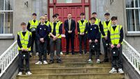 Generous local students hold fundraiser to help Tidy Towns following devastating robbery